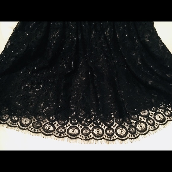 NWT Robert Rodriguez Black Lace Party Dress, Size 8 - Picture 6 of 6